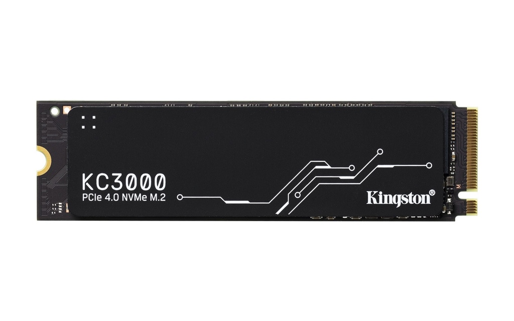 [12262037000] Kingston KC3000 SSD 512 GB internal M.2 2280 PCIe 4.0 (NVMe) Schnelle NVMe M.2 SSD with 512 Kapazität for PCIe 4.0 x4 SSDs