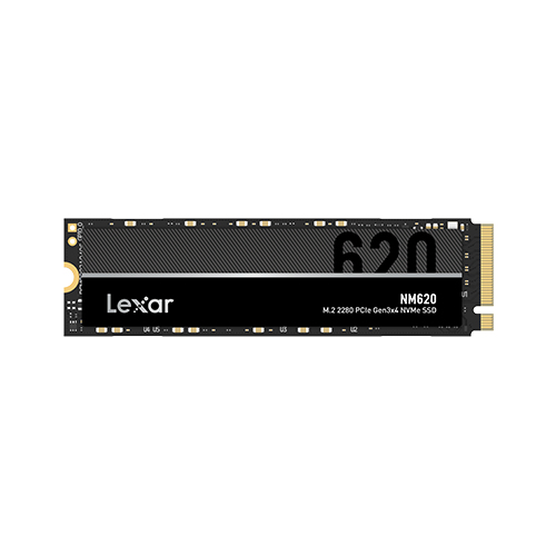 Lexar NM620 SSD M.2 2280 NVMe 2 TB NVMe SSD im 2280 Format supports NVMe 1.4-interface SSDs