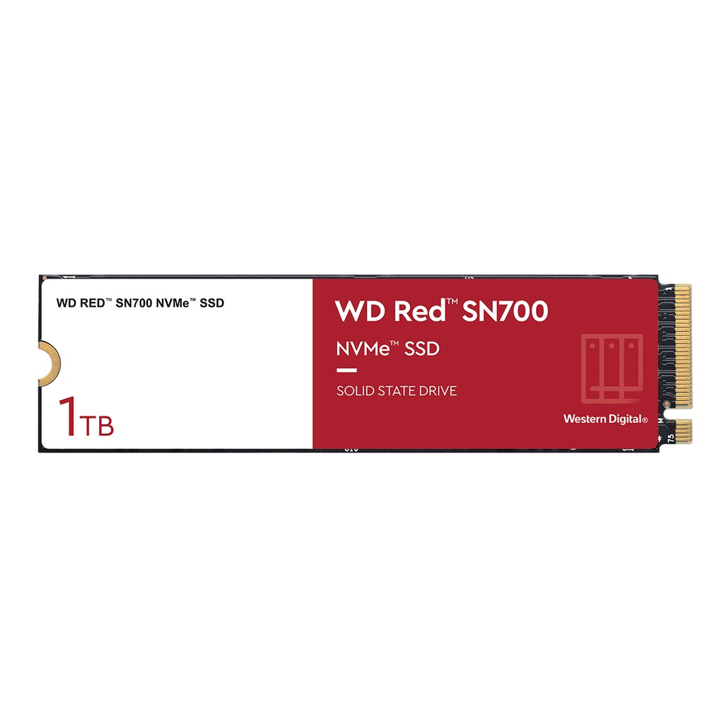 [19344335000] WD Red SSD Sn700 NVMe M.2 2280 894 GB - 1,304 SSDs WDS100T1R0C-68BDK0
