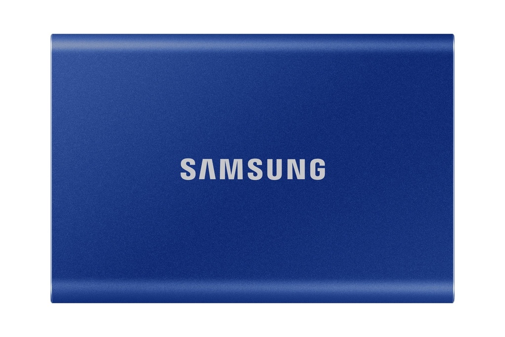 Samsung portable SSD T7 2 TB USB Type-C 3.2 Gen 2 (3.1 Gen 2) 1050 MB/s Password protection Blue SSDs