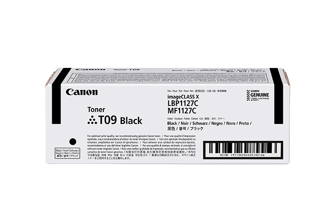 Canon TONER T09 BK 7600 pages Black 1 PC(s) Original Cartridges 3020C006