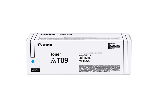 [10016596000] Canon Toner T09 Cyan 3019C006 Original Toner Cartridge Toner Cartridges