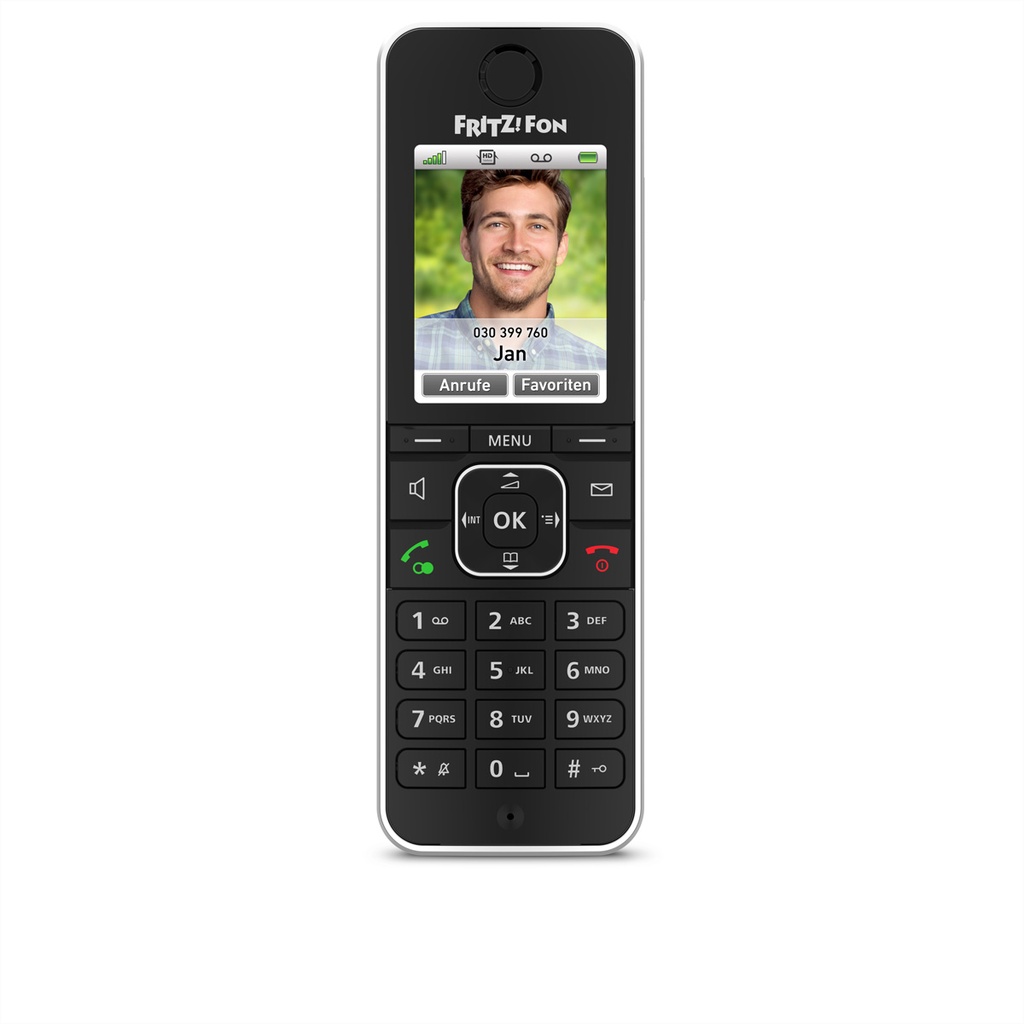 [10148736000] AVM Fritz! Fon C6 Black Voip phone Voice over IP Phones