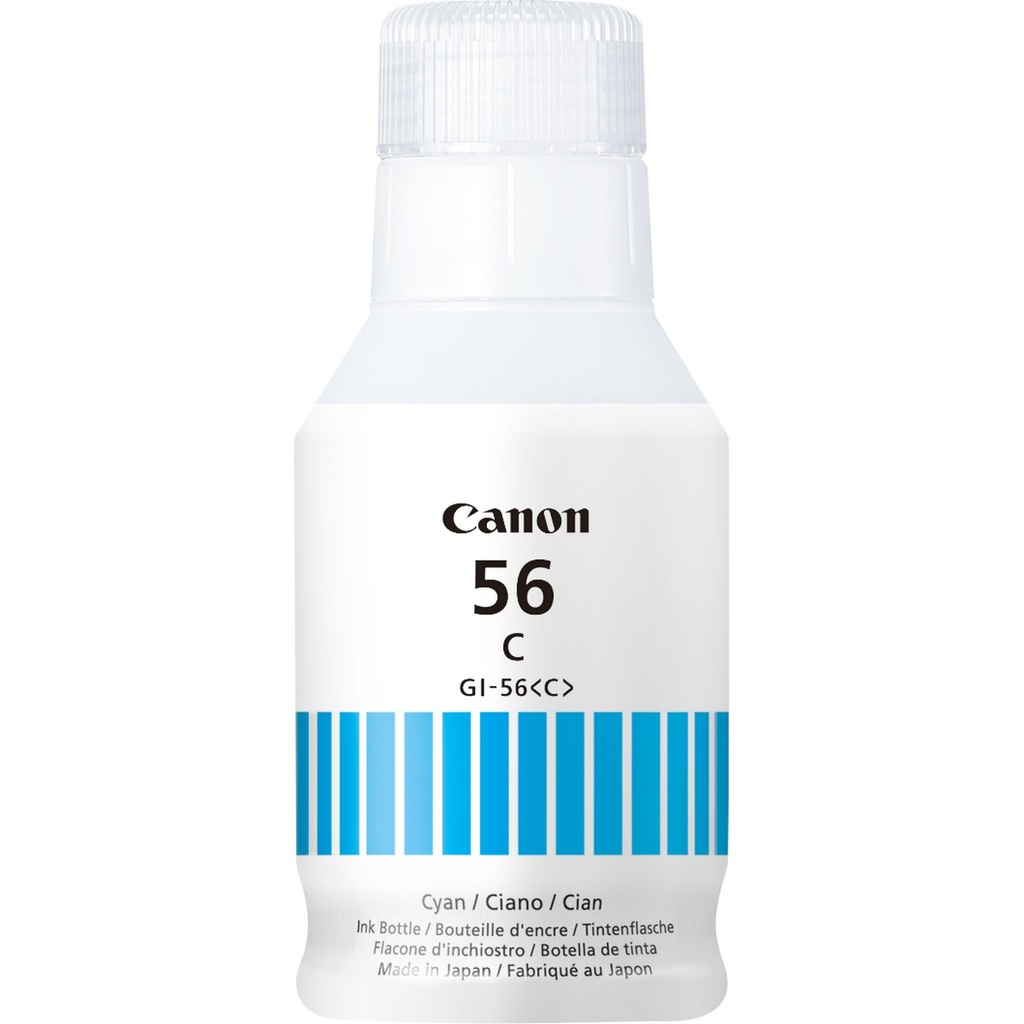 [10208962000] Canon GI-56C Cyan Ink Bottle Original MAXIFY GX6050 GX7050 Cartridges 4430C001