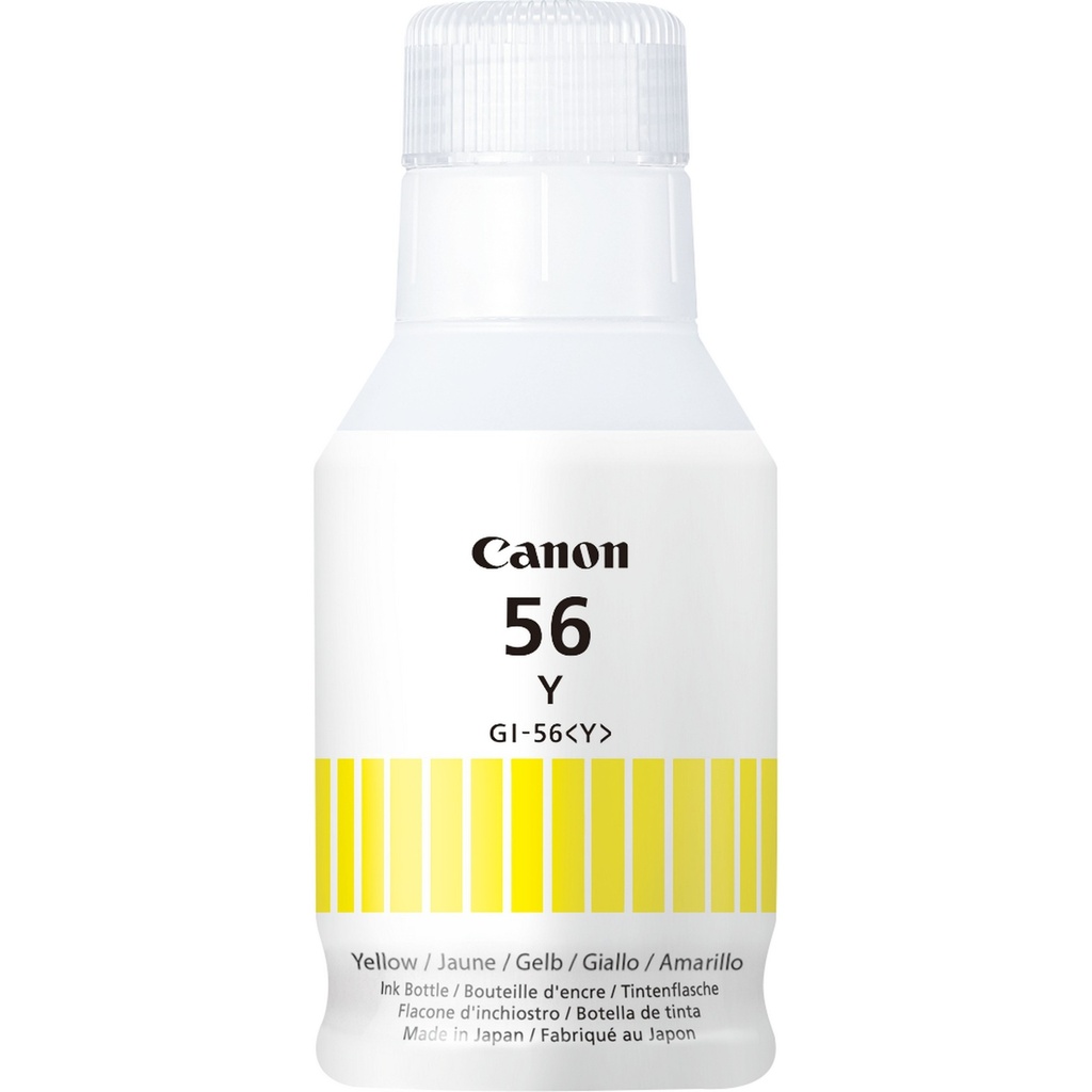[10208967000] Canon GI-56Y Yellow Ink Bottle Original MAXIFY GX6050 GX7050 Cartridges 4432C001