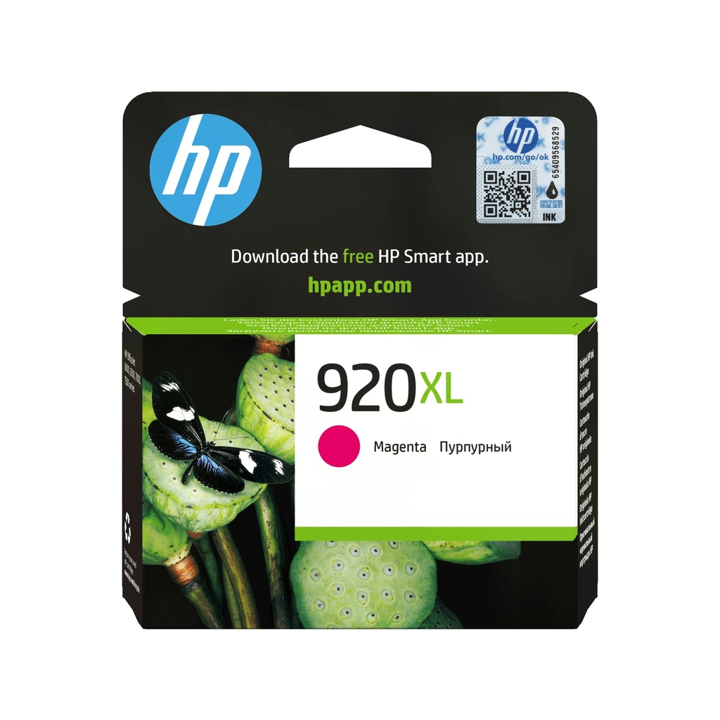 [1028030000] HP DeskJet 920XL Ink Cartridge Original magenta 6 ml Cartridges CD973AE#BGY