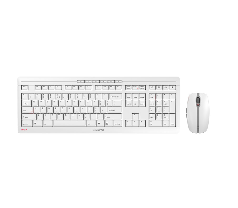 Cherry Stream desk-top Recharge keyboard and Maus Set desk-top 2,400 dpi Keyboards, Mice & Input Devices