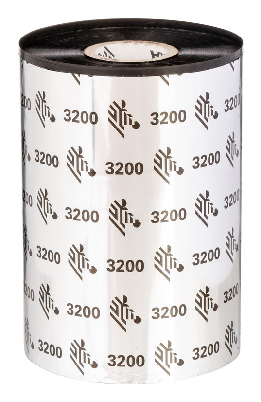 Zebra 3200 Wax/Resin 12er-Pack 110 mm x 74 m Refill Ribbon Cartridge Ribbon Cartridges