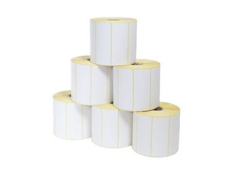 [1157708000] Zebra Z-Select 2000D White Self-adhesive printer label Die-cut Roll Paper Labels Other Size Media 800264-405