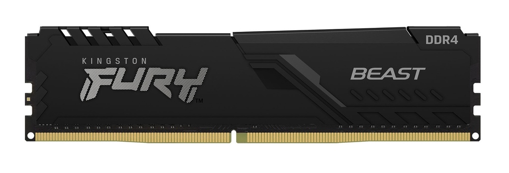 Kingston FURY Beast 32 GB 3200MT/s DDR 4 CL16 DIMM Black 32 GB 1 x 32 GB DDR 4 288-pin DIMM Memory Modules
