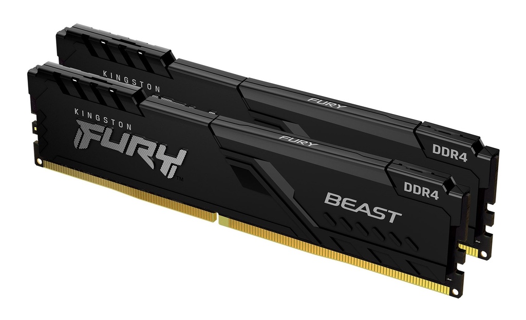 [11647851000] Kingston FURY Beast 64 GB 3200MT/s DDR 4 CL16 DIMM (Kit Memory 3,200MHz Modules KF432C16BBK2/64