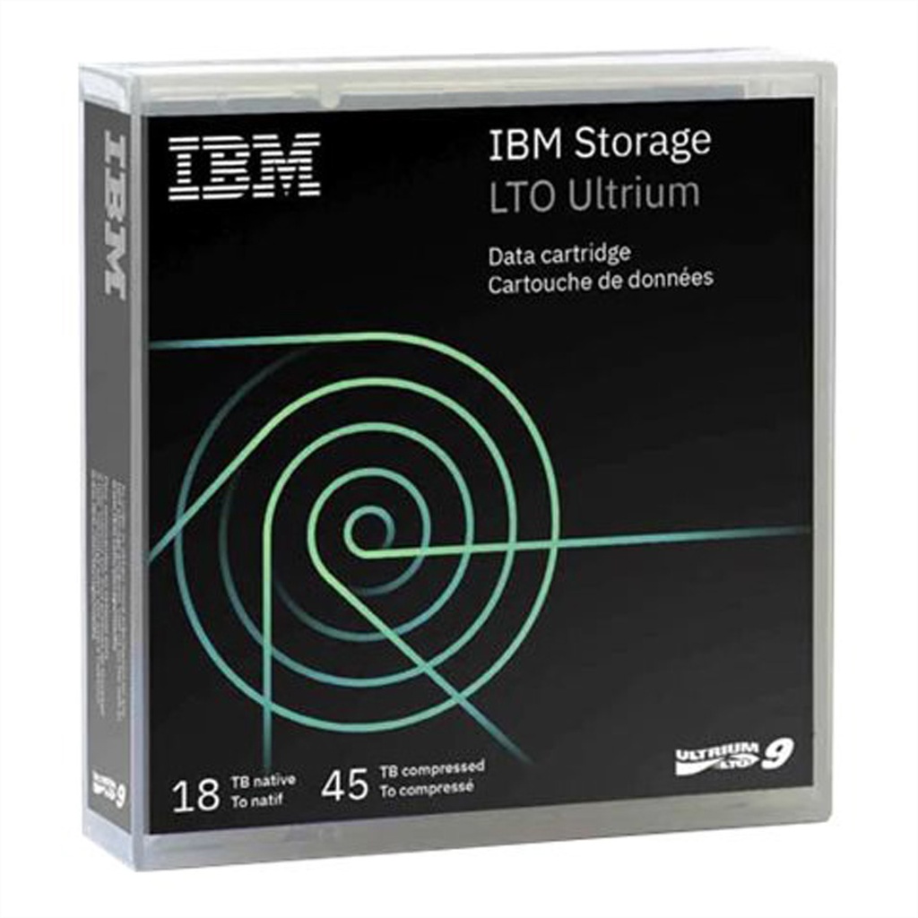 IBM Blank data tape LTO 18TB 45 TB Green / Ultrium 35 GB - 50 Magnetic Media 02XW568