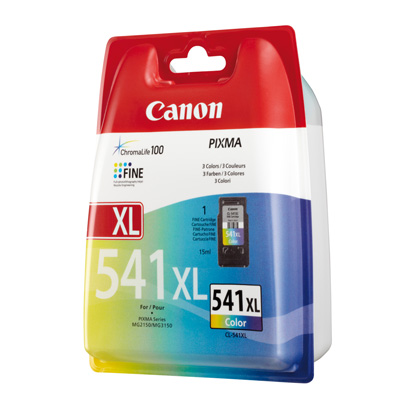 [11995129000] Canon CL-541XL High (XL) Yield 15 ml 400 pages 1 PC(s) Cyan Original Ink Cartridges 5226B001