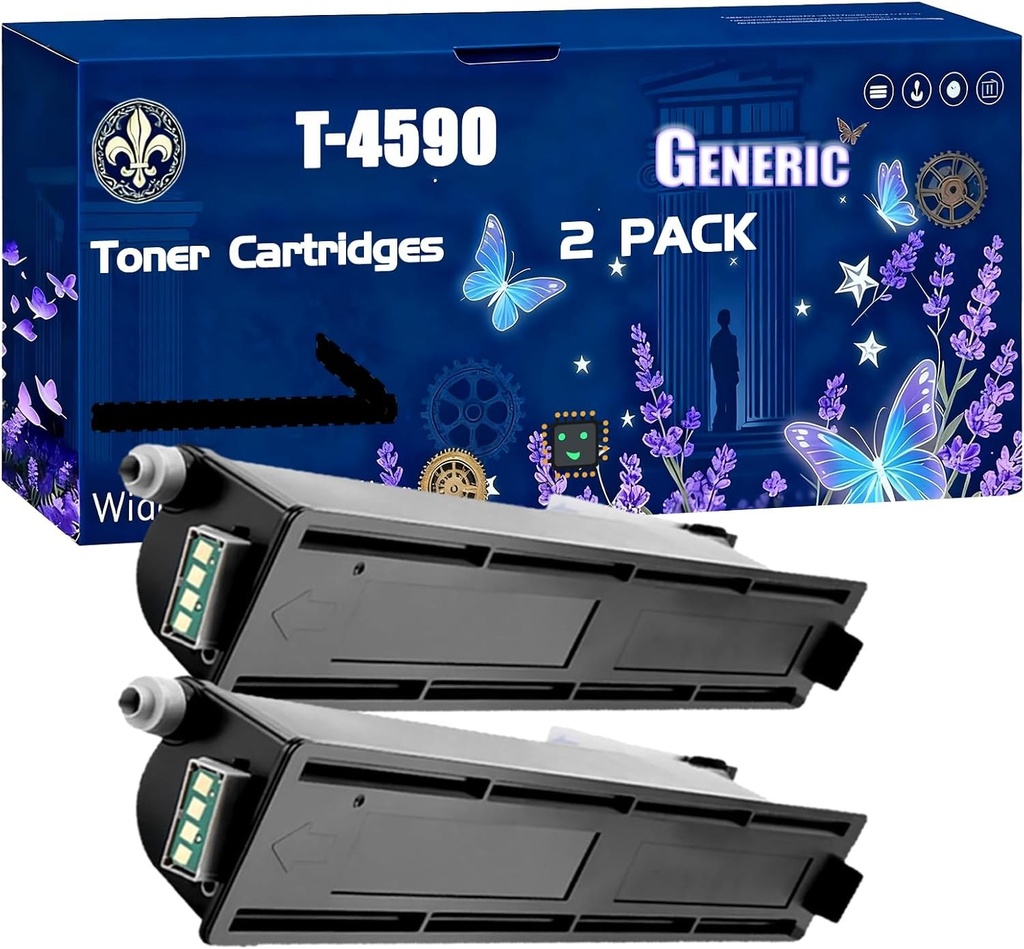 Toshiba Toner 6AJ00000256 T-4590E Black Original Toner Cartridge Toner Cartridges