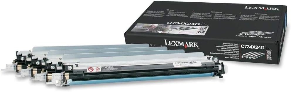 [1239377000] Lexmark C734X24G Fotoleiter 4 St. 20,000 sheet Printer Accessories