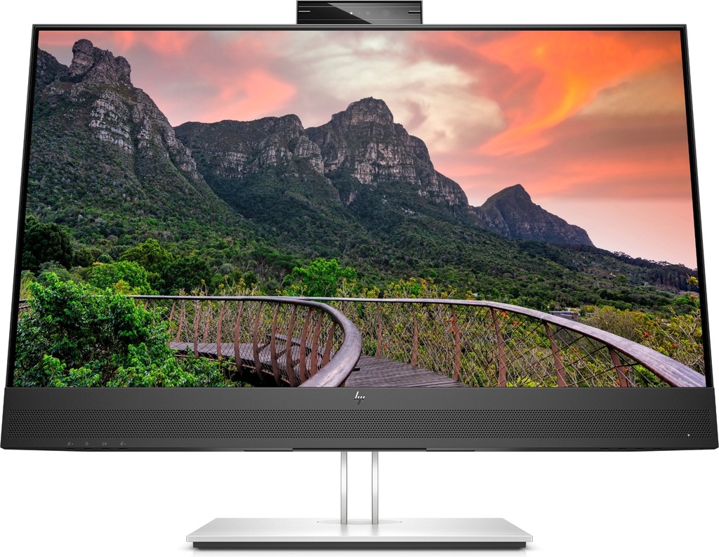 HP E-Series E27m G4 QHD USB-C Conferencing Monitor 27-inch (27 inch) 2560 x 1440 pixels Quad HD LCD 5 ms Black Monitors