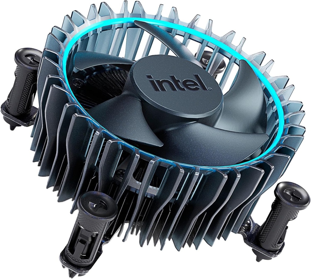 [12598418000] Intel Laminar RM1 Air cooler 600RPM 3150RPM Black Blue Processor Socket 1700 (Core I) Coolers BXTSRM1