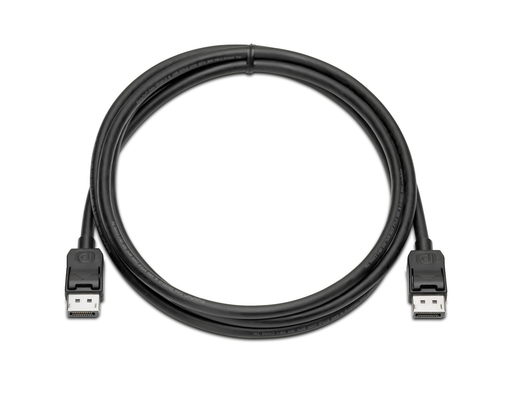 HP DisplayPort Cable Kit 2 m Male Straight Digital / Display Video Adapter Set Cables & Adapters VN567AA