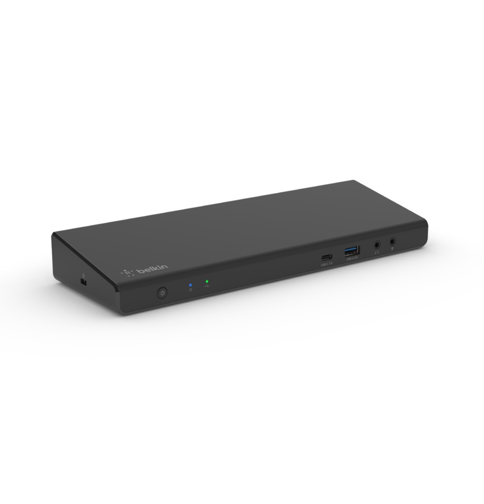 Belkin USB-C 4K Dock 85 W Wired USB 3.2 Gen 1 Charging / Docking Station Black Laptop Accessories INC007VFBK