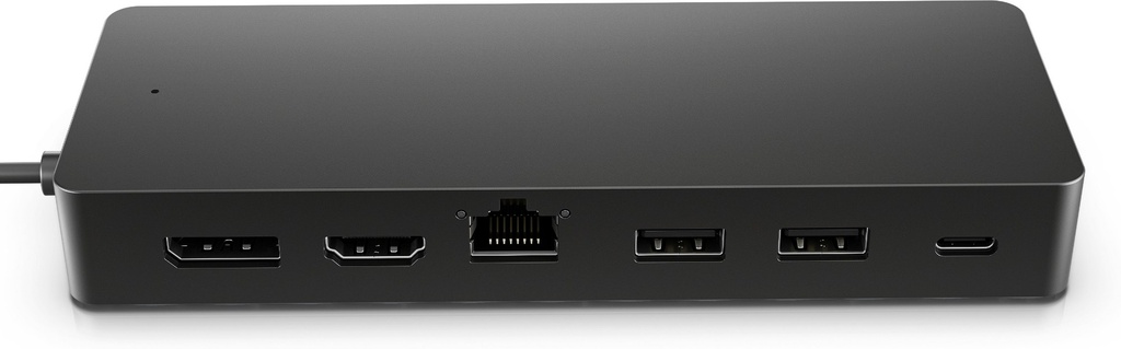 HP Universal USB-C multi port Hub Wired USB 3.2 Gen 1 (3.1 Gen 1) Type-C 65 W 10,100,1000 Mbit/s Black Laptop Accessories