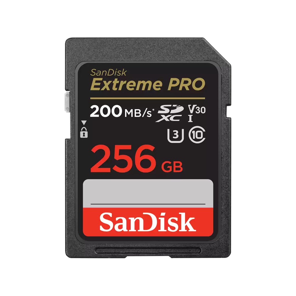 [13707604000] SanDisk Extreme PRO 256 GB SDXC Class 10 UHS-I 200 MB/s Extended Capacity SD (SDXC) Flash Memory SDSDXXD-256G-GN4IN