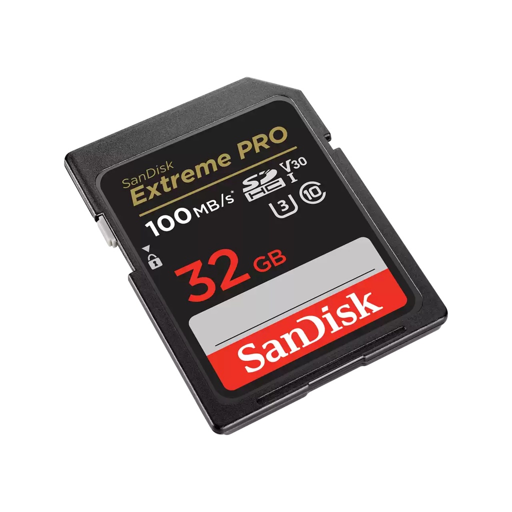 SanDisk Extreme PRO 32 GB SDHC Class 10 UHS-I 200 MB/s 90 MB/s Flash Memory