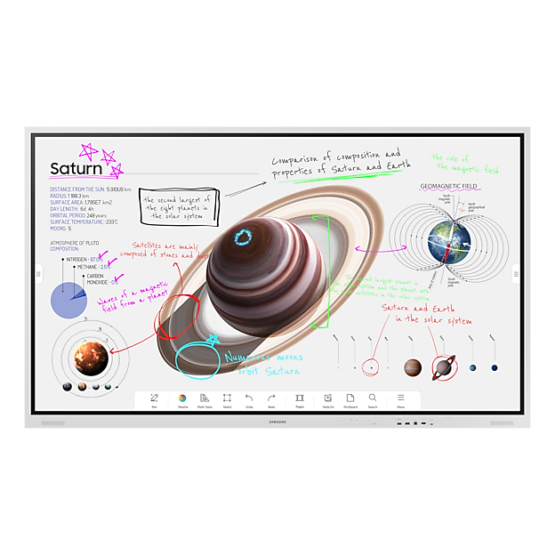 Samsung WM85B interactive whiteboard 2.16 m 85 inch 3840 x 2160 Digital Signage