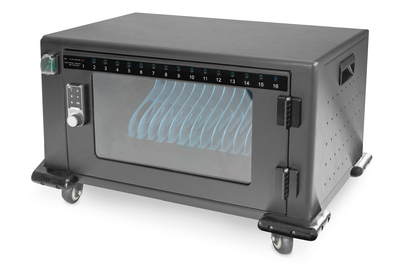 DIGITUS Mobile charging cabinet for 16 tablets up to 13 inches, USB-A Notebook Accessories