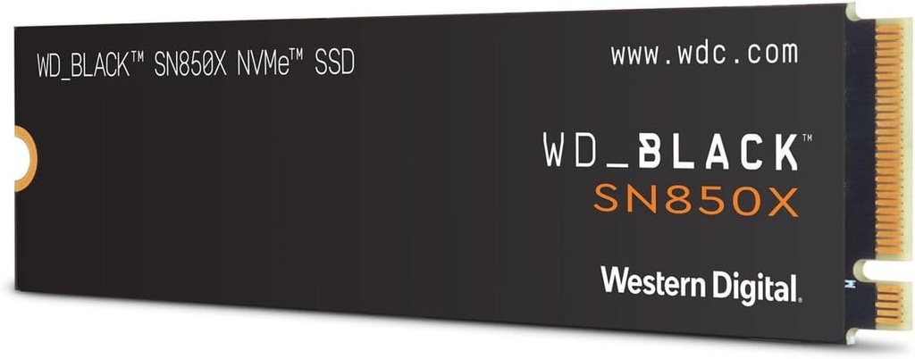 [14059945000] WD_Black Western Digital Black SN850X 2 TB M.2 7300 MB/s 1,770 GB - 2,458 SSD SSDs WDBB9G0020BNC-WRSN