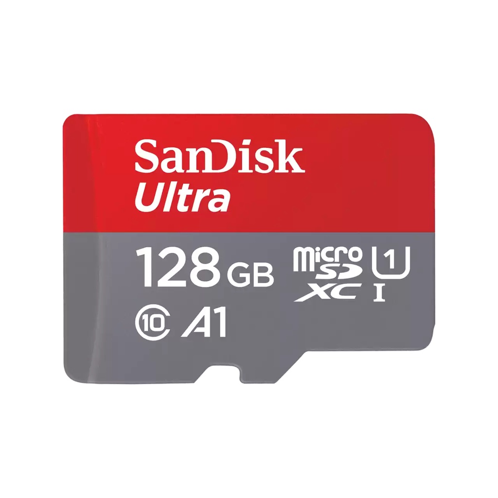 SanDisk Ultra 128 GB UHS-I Class 10 MicroSDXC Memory Card Extended Capacity SD (MicroSDHC) Flash SDSQUAB-128G-GN6MA