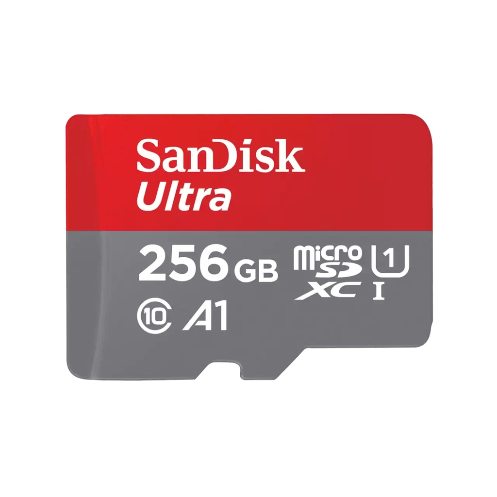 SanDisk Ultra 256 GB MicroSDXC Class 10 UHS-I 150 MB/s Extended Capacity SD (MicroSDHC) Flash Memory SDSQUAC-256G-GN6MA