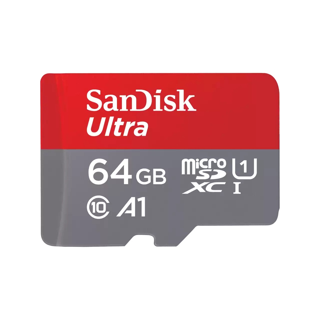 [14290287000] SanDisk Ultra 64 GB MicroSDXC Class 10 UHS-I 140 MB/s Secure Digital (SD) Flash Memory SDSQUAB-064G-GN6MA