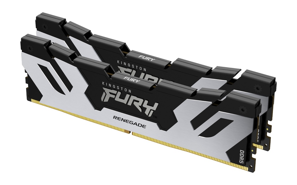 Kingston FURY 32Gb 6400MT/s DDR5 CL32 DIMM (kit of 2) Renegade Silver 2 X 16Gb 200 Mhz KF564C32RSK2-32 Memory Modules