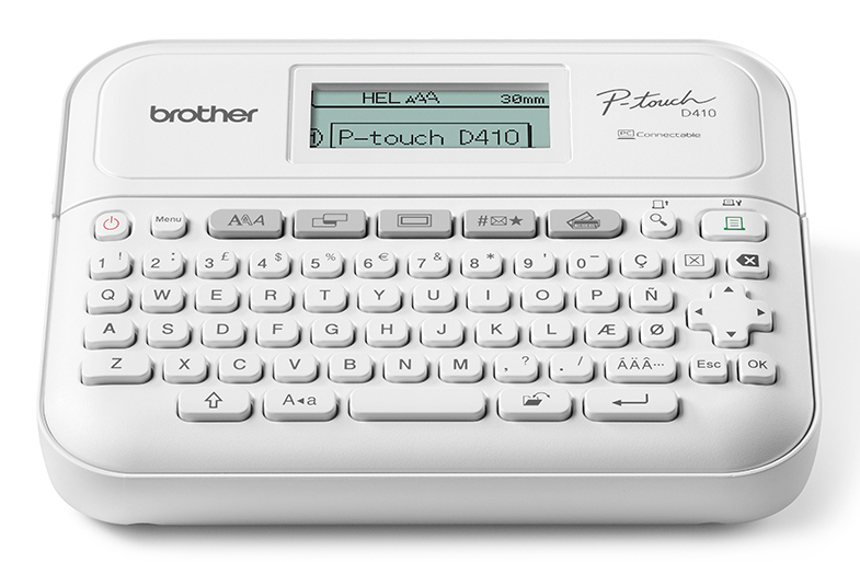 [14475205000] Brother P-touch D410Vp Beschriftungsgerät Label Printer Letter Printers PTD410VPRG1