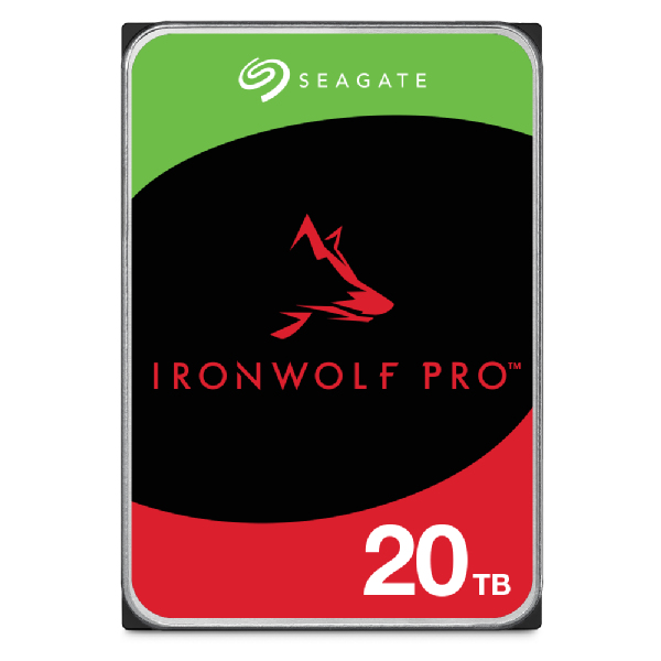 Seagate IronWolf Pro ST20000NT001 20 TB 7200 RPM 256 MB 3.5 inch HDDs