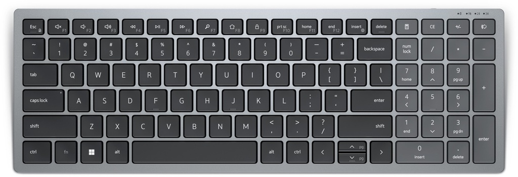 [14799368000] Dell Wireless Keyboard Kb740 Us Keyboard QWERTY Keyboards, Mice & Input Devices