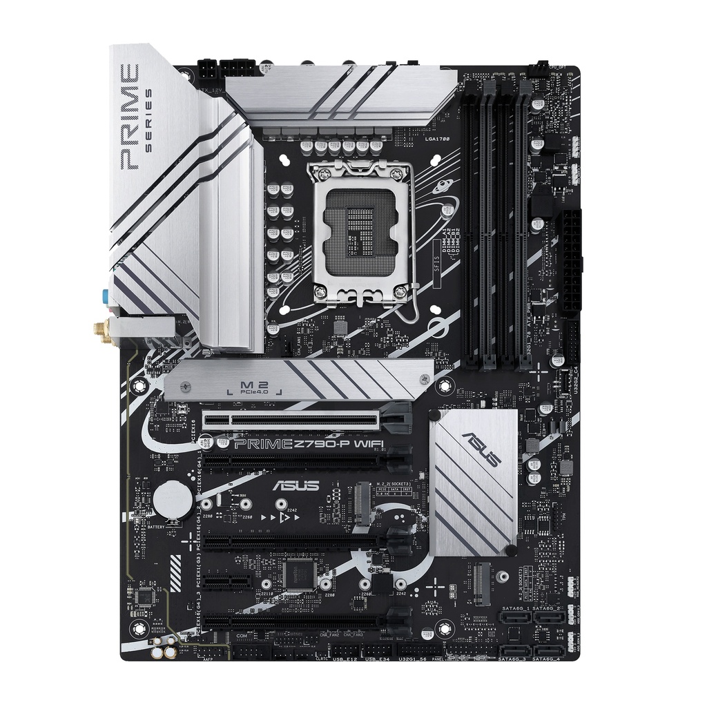 [14872056000] ASUS PRIME Z790-P Wi-Fi, Intel, LGA 1700, Intel Celeron, Intel Core i3, Intel Core i5, Intel Core i7, Intel Core i9,..., LGA 1700, DDR 5-SDRAM, 128 GB Motherboard Intel Socket 1700 (Core i Motherboards