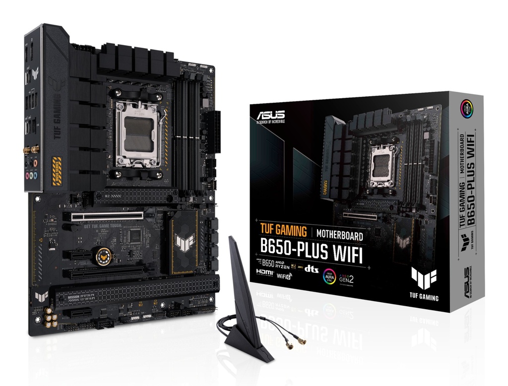[14902779000] ASUS TUF GAMING B650-PLUS wi-fi AMD Socket AM5 Ryzen 7000 (Ryzen Zen4) ATX Motherboards 90MB1BZ0-M0EAY0