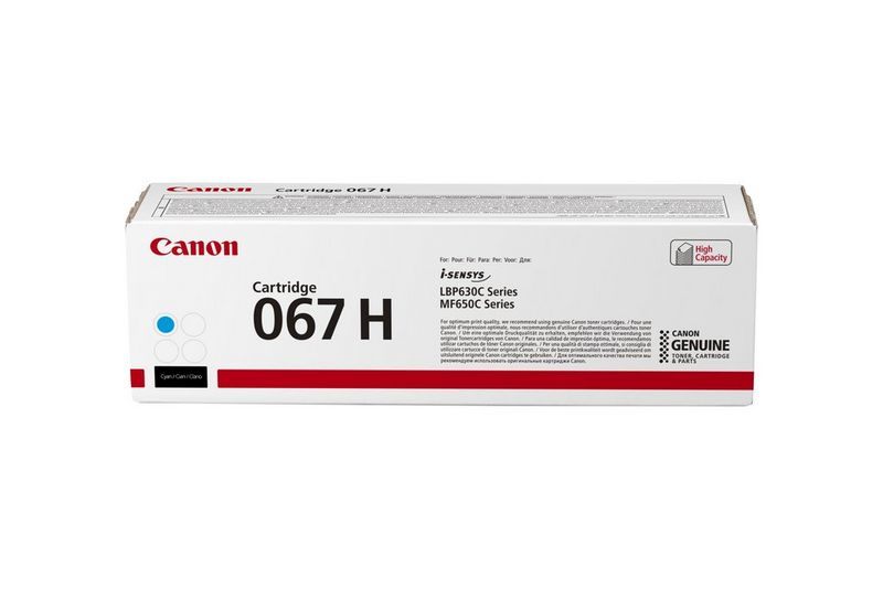 Canon 067H 2350 pages Cyan 1 PC(s Toner Cartridges