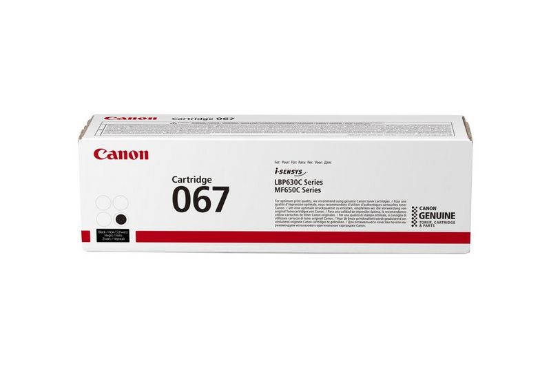 Canon 067 1350 pages Black 1 PC(s Toner Cartridges