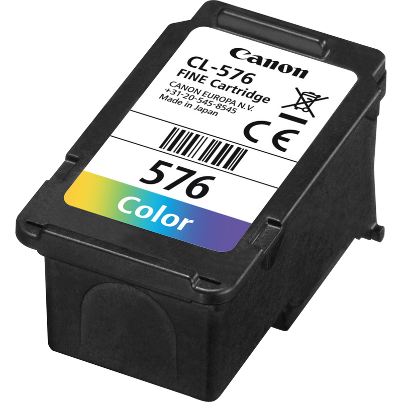 [14973513000] Canon CL-576 Standard Yield Cyan Magenta Yellow 6.2 ml 1 PC(s) Original Ink Cartridges 5442C001