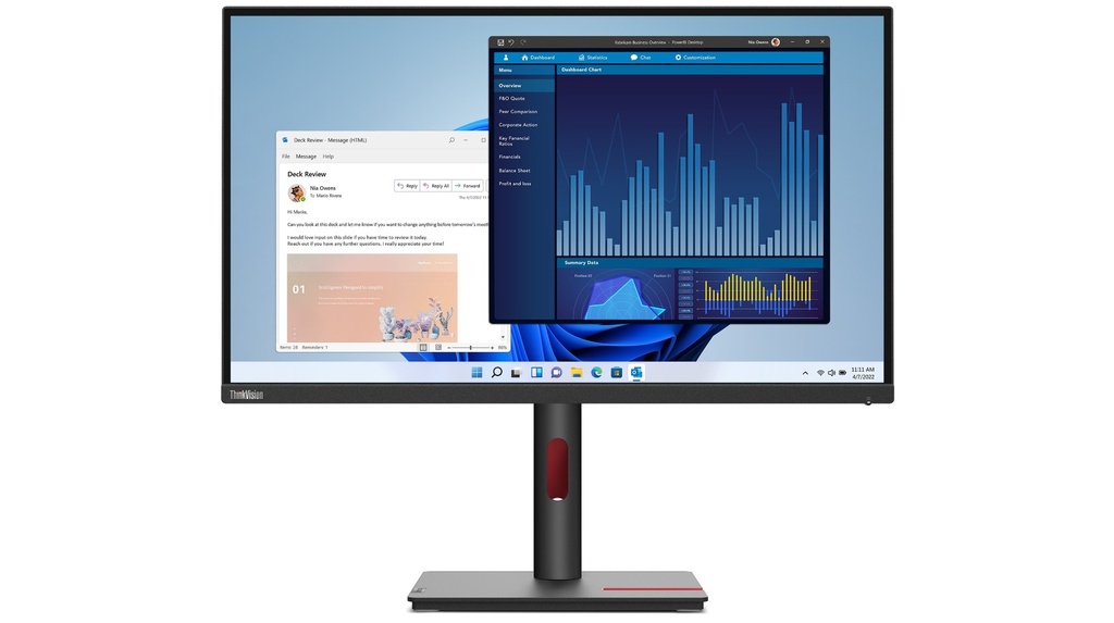 [14978205000] Lenovo ThinkVision T27p-30 27 inch Flat Screen 27-inch Monitors