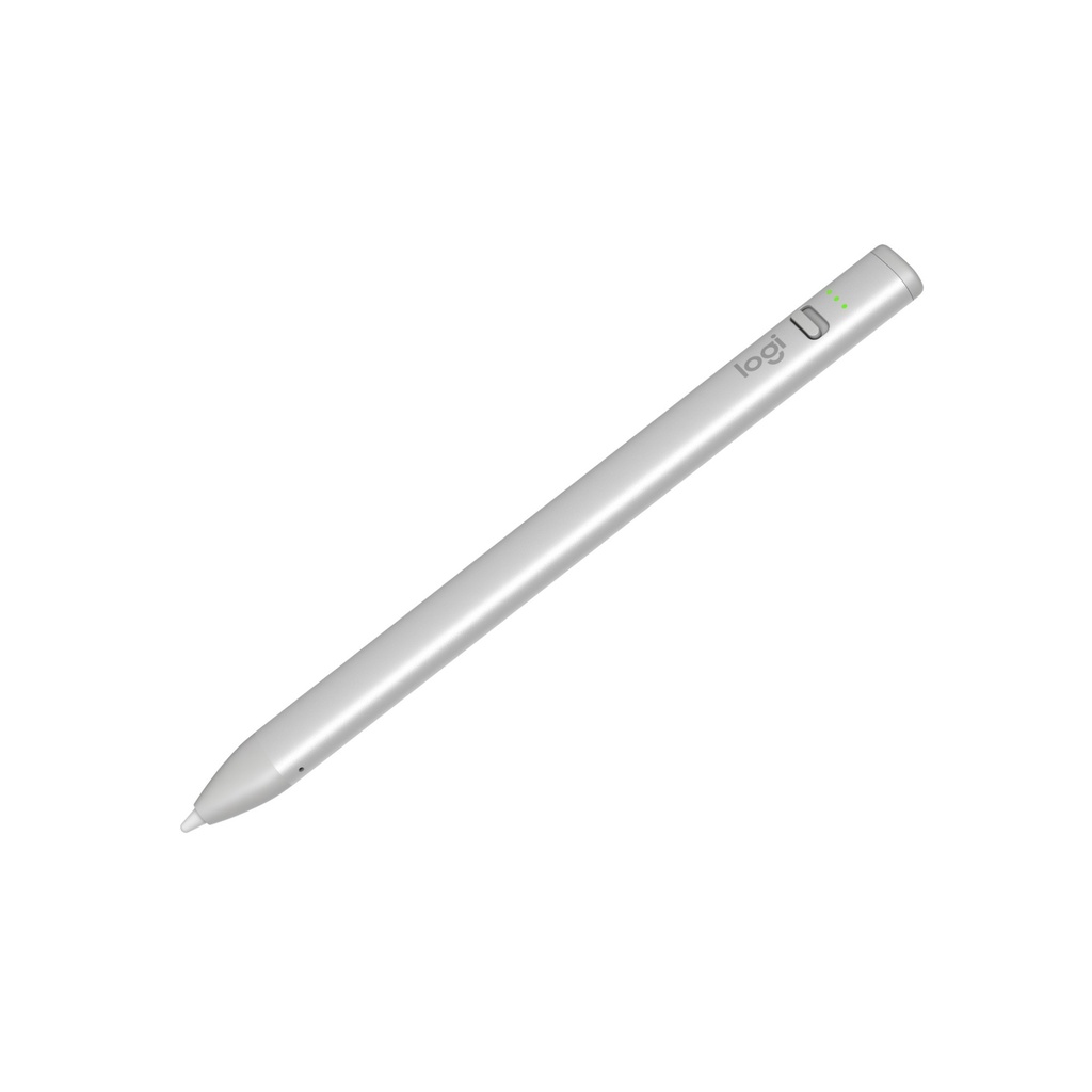 [14982380000] Logitech Crayon Tablet Apple Silver White Built-in Lithium Touchpen IOS Keyboards, Mice & Input Devices 914-000074