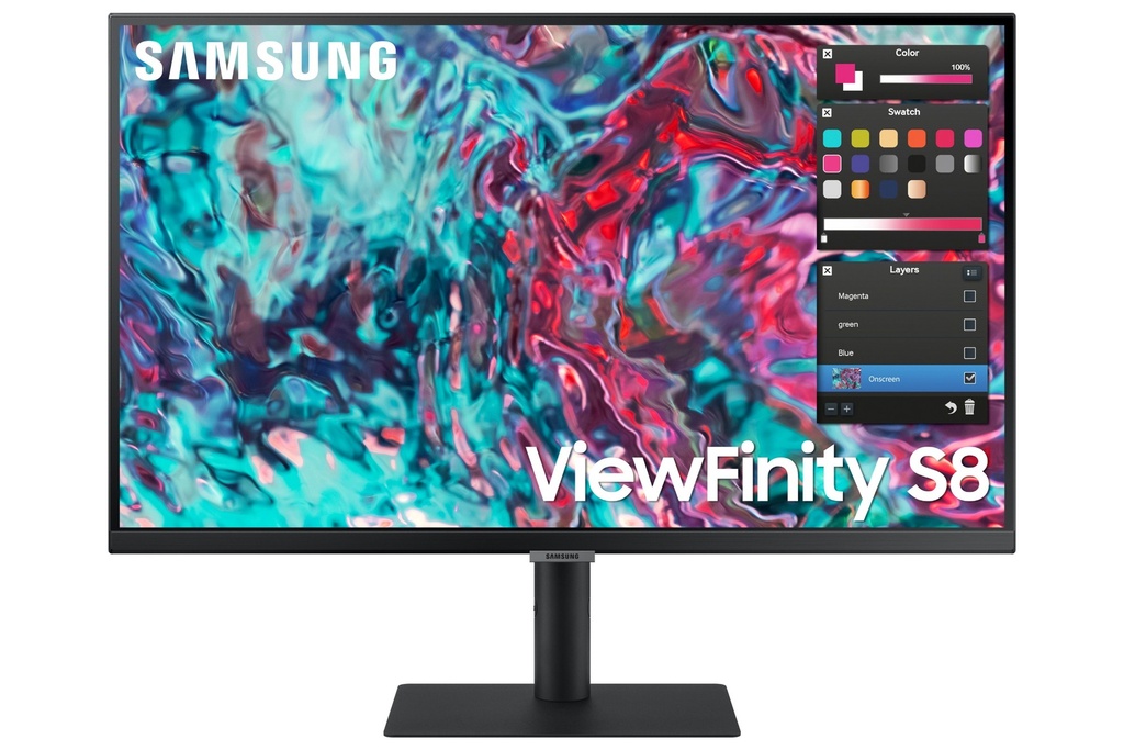 Samsung S80TB 27 inch (27 inch) 3840 x 2160 pixels 4K 27-inch - 28" Flat Screen Monitors LS27B800TGUXEN