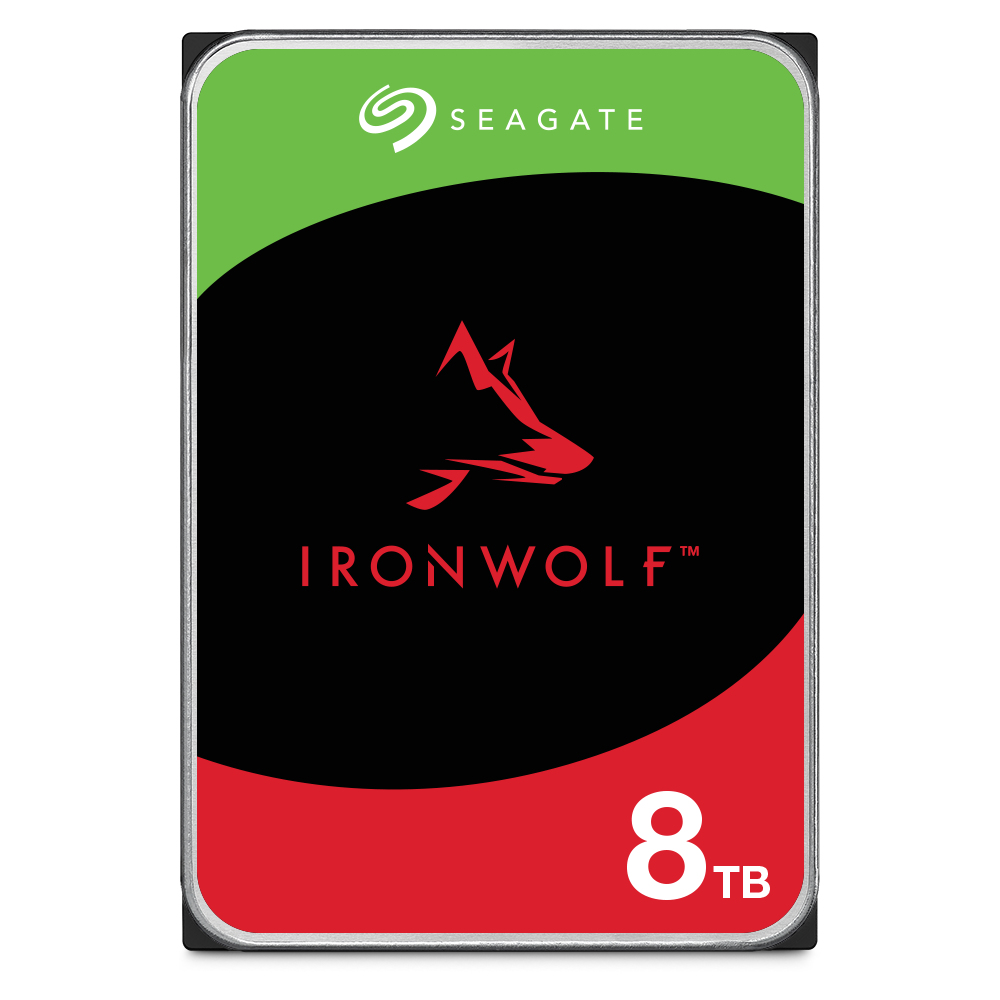 [15127535000] Seagate IronWolf ST8000VN002 8 TB 5400 RPM 256 MB 3.5 inch Serial ATA III HDDs