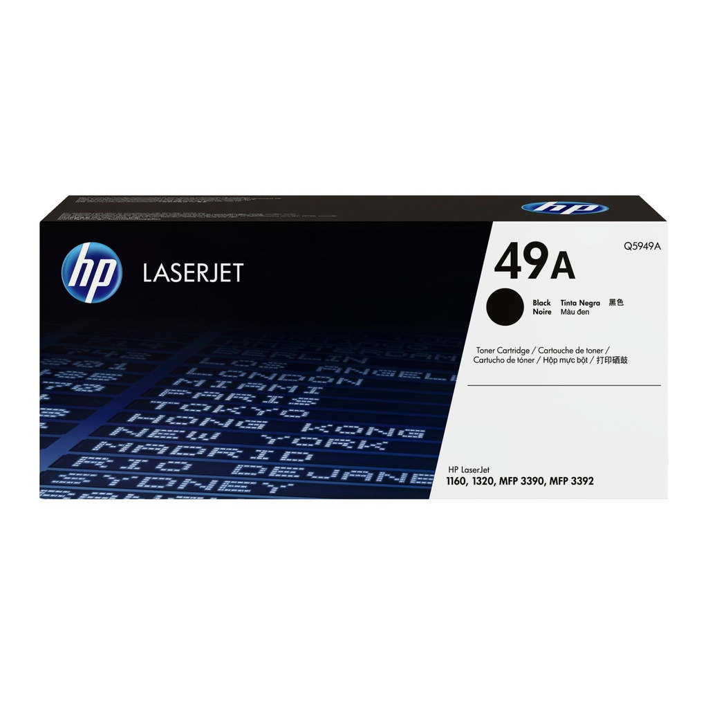 [151400000] HP Toner Q5949A 49 A Black Original Toner Cartridge Toner Cartridges