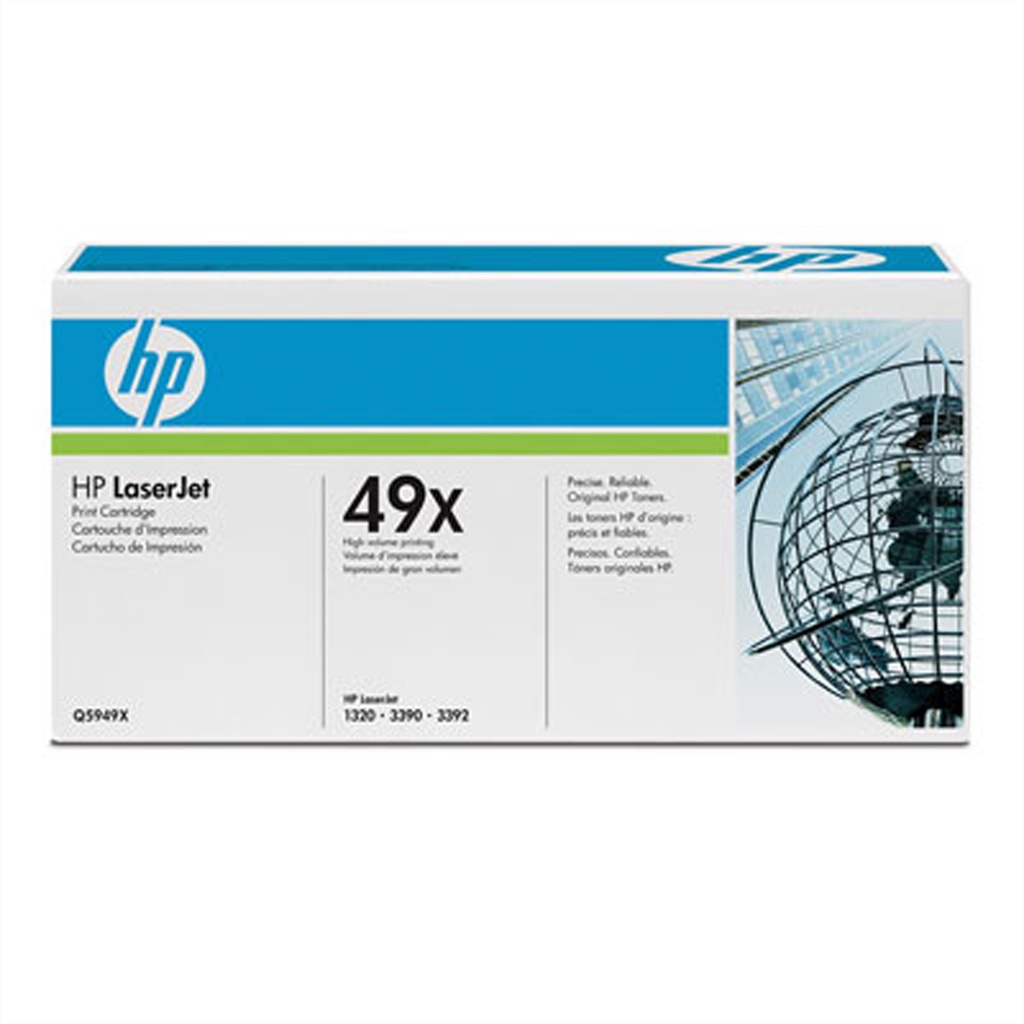 HP Toner 49X Q5949X Black Original Toner Cartridge Toner Cartridges
