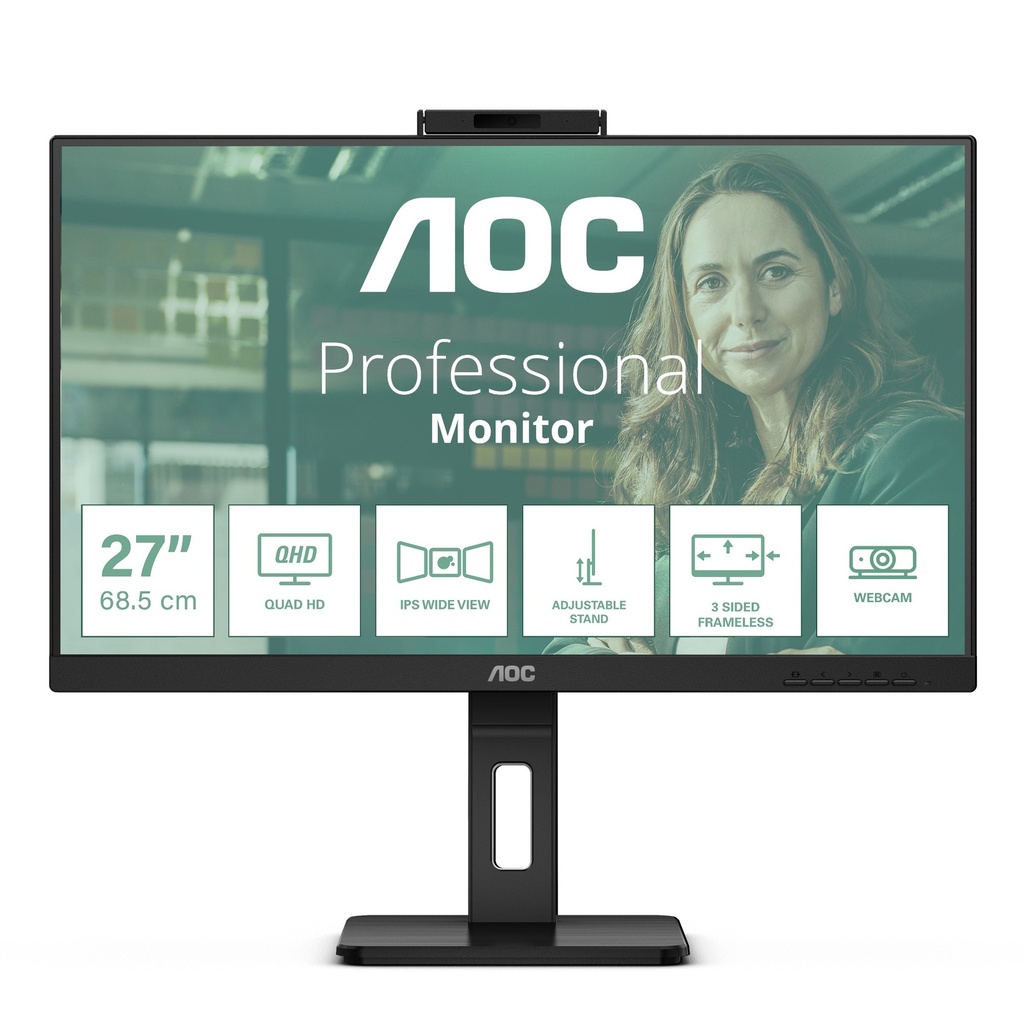 [15144453000] AOC Q27P3QW computer monitor 27 inch Flat Screen 27-inch Monitors