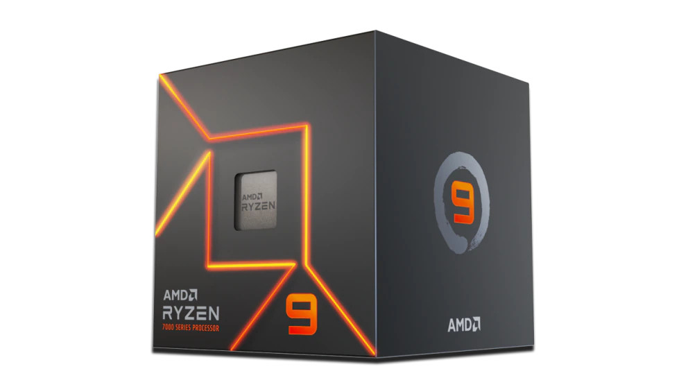 AMD Ryzen 9 7900 AMD Ryzen 9 Socket AM5 5 nm Box AMD 3.7 GHz CPUs