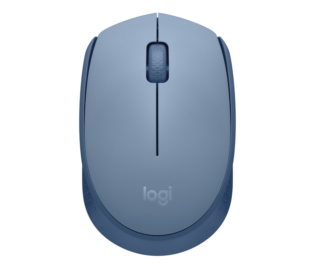 Logitech Ambidextrous Optical RF Wireless Blue Gray Mouse 910-006866 Input Devices